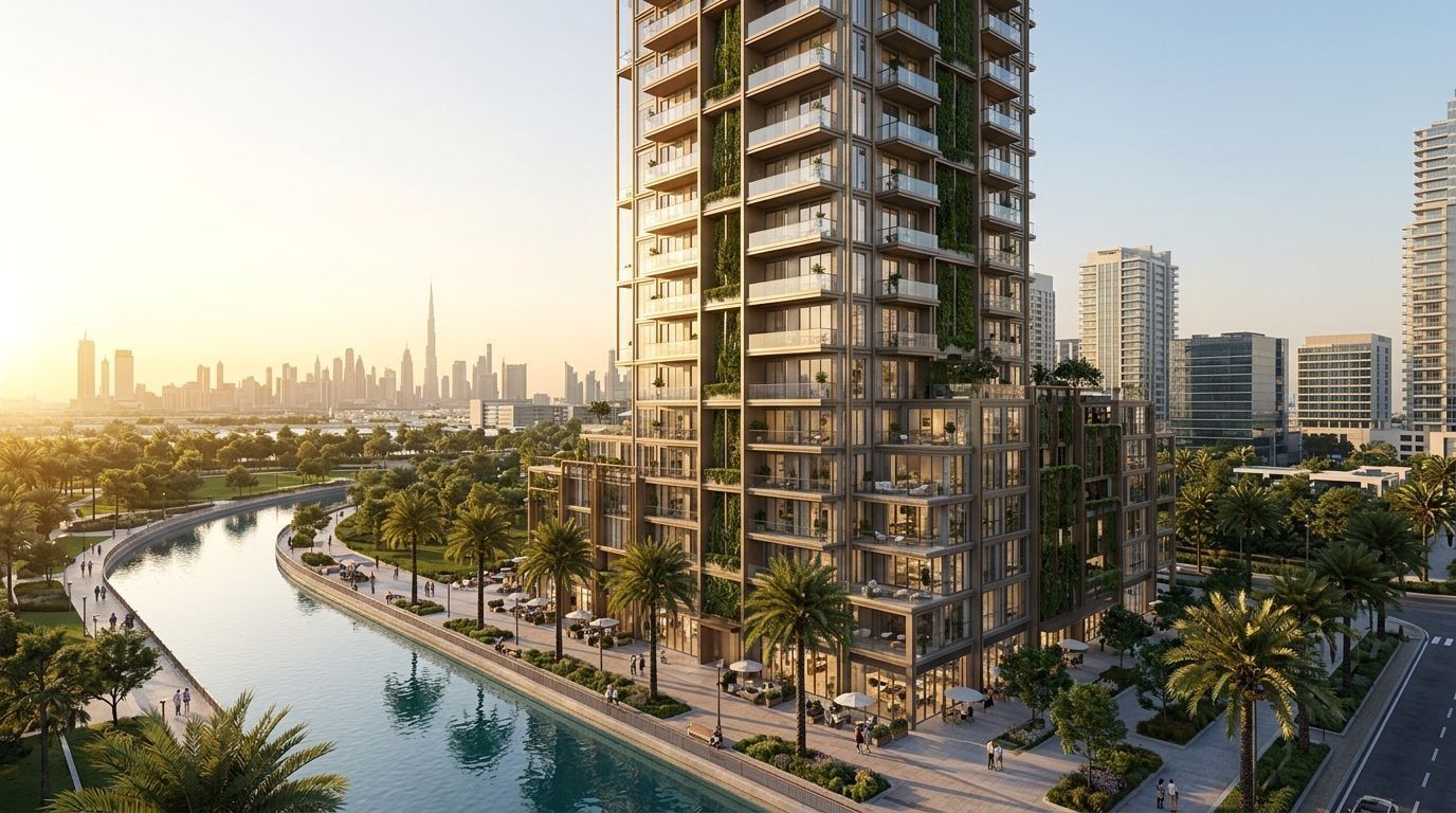 The Symphony by Imtiaz: Apartamenty i penthouse'y w dzielnicy Meydan (dzielnica Horizon), Dubaj. Wizualizacja inwestycji dewelopera Imtiaz Developments, oddanie 2029.