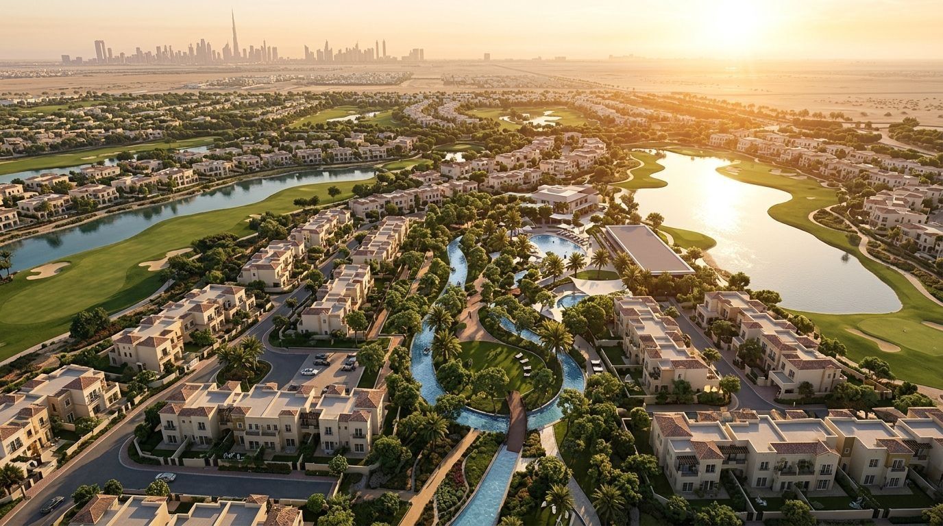 Arabian Ranches: Wille w dzielnicy Arabian Ranches, Dubaj. Wizualizacja inwestycji dewelopera Emaar Properties, oddanie Gotowe.