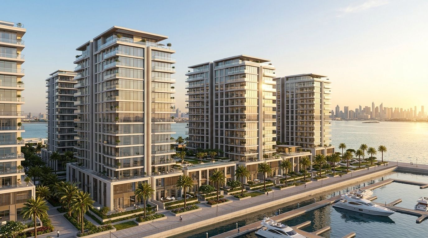 Treppan Living Privé: Apartamenty umeblowane w dzielnicy Dubai Islands, Dubaj. Wizualizacja inwestycji dewelopera Fakhruddin Properties, oddanie 2027.