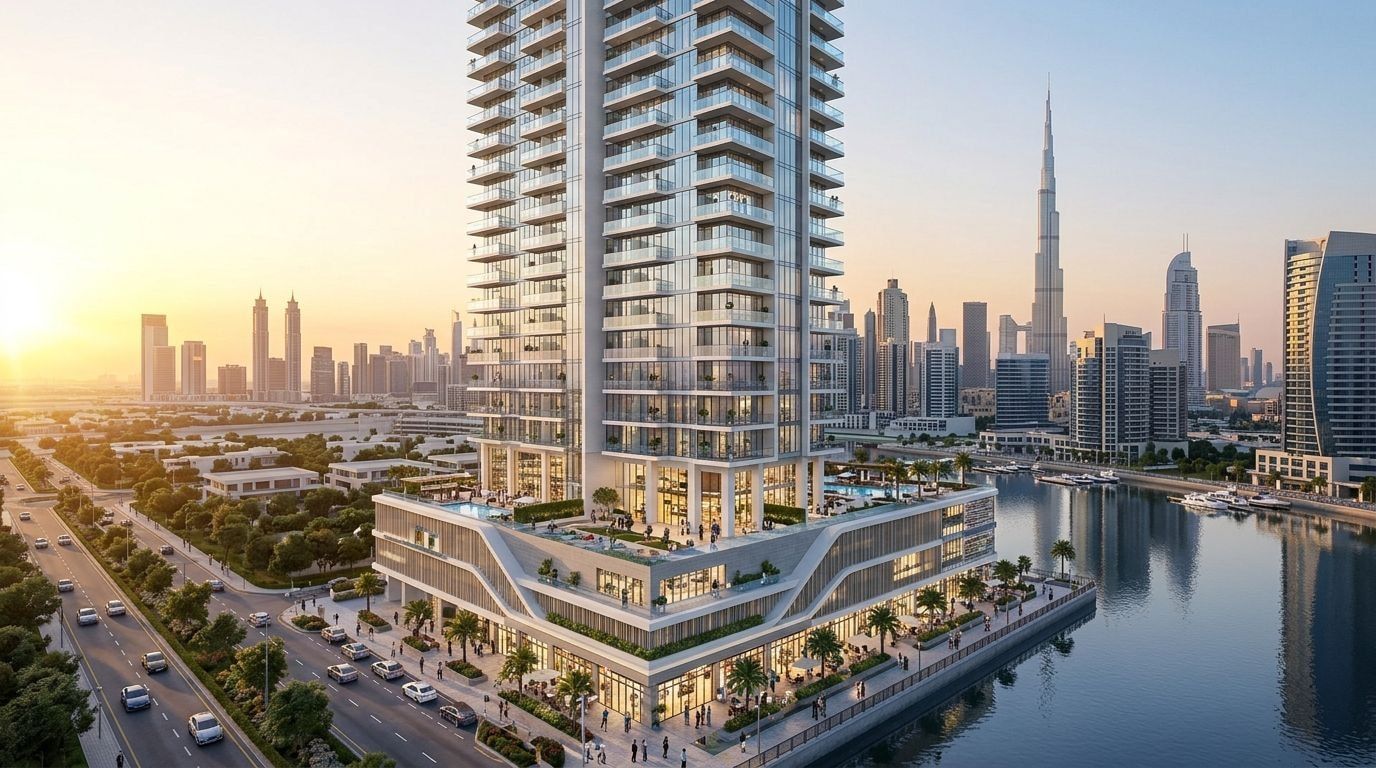Danube Bayz: Apartamenty w dzielnicy Business Bay, Dubaj. Wizualizacja inwestycji dewelopera Danube Properties, oddanie Gotowe.