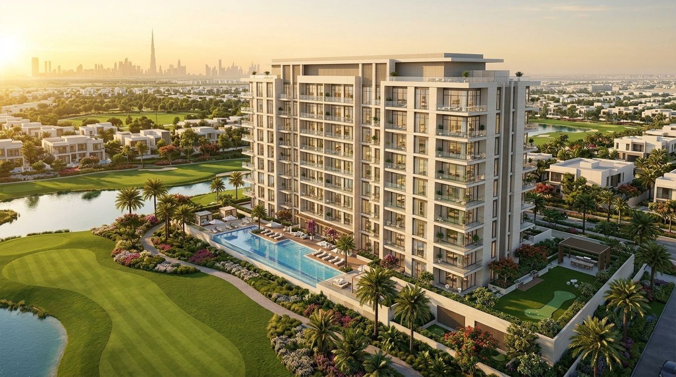Ellington House: Apartamenty w dzielnicy Dubai Hills Estate, Dubaj. Wizualizacja inwestycji dewelopera Ellington Properties, oddanie 2026.