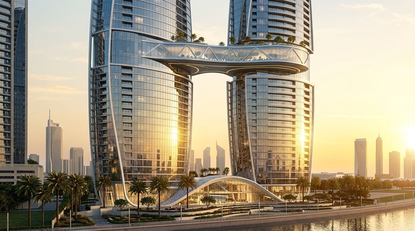 Safa Two by DAMAC: Apartamenty w dzielnicy Al Safa, Dubaj. Wizualizacja inwestycji dewelopera DAMAC Properties, oddanie 2027.
