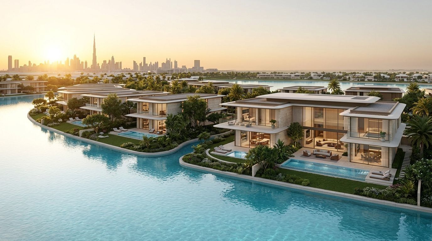 Mira Villas designed by Bentley Home: Wille i rezydencje w dzielnicy Meydan, Dubaj. Wizualizacja inwestycji dewelopera Mira Developments, oddanie 2026.