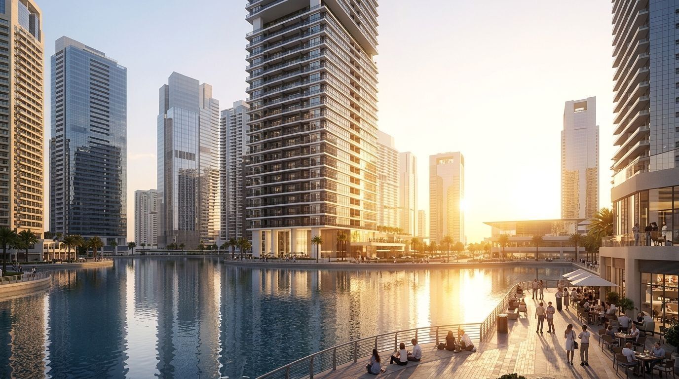 MBL Royal: Apartamenty w dzielnicy Jumeirah Lake Towers, Dubaj. Wizualizacja inwestycji dewelopera MAG Property Development, oddanie Gotowe.