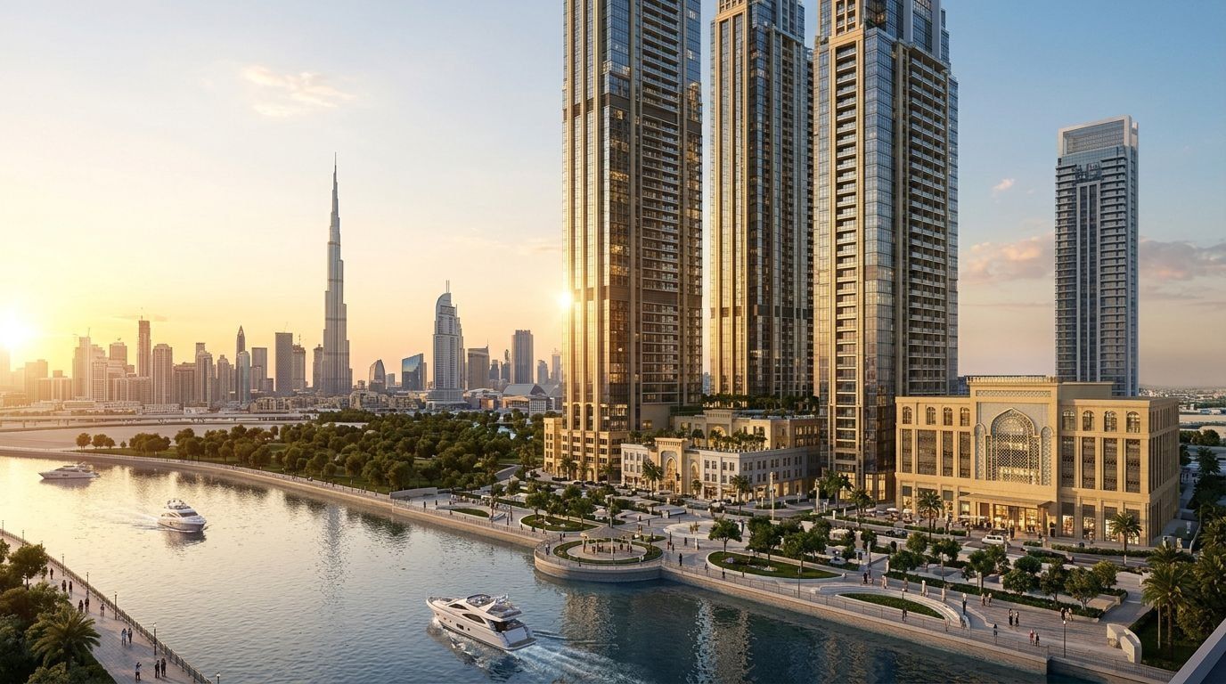 Noora Tower: Apartamenty i penthouse'y w dzielnicy Business Bay, Dubaj. Wizualizacja inwestycji dewelopera Al Habtoor Group, oddanie Gotowe.