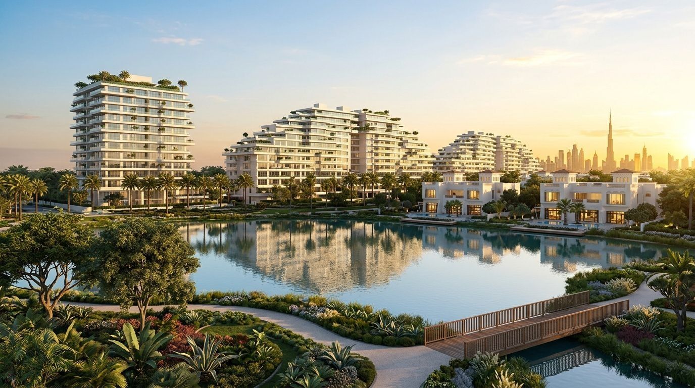 The Residences: Wille w dzielnicy Al Barari, Dubaj. Wizualizacja inwestycji dewelopera Al Barari, oddanie Gotowe.