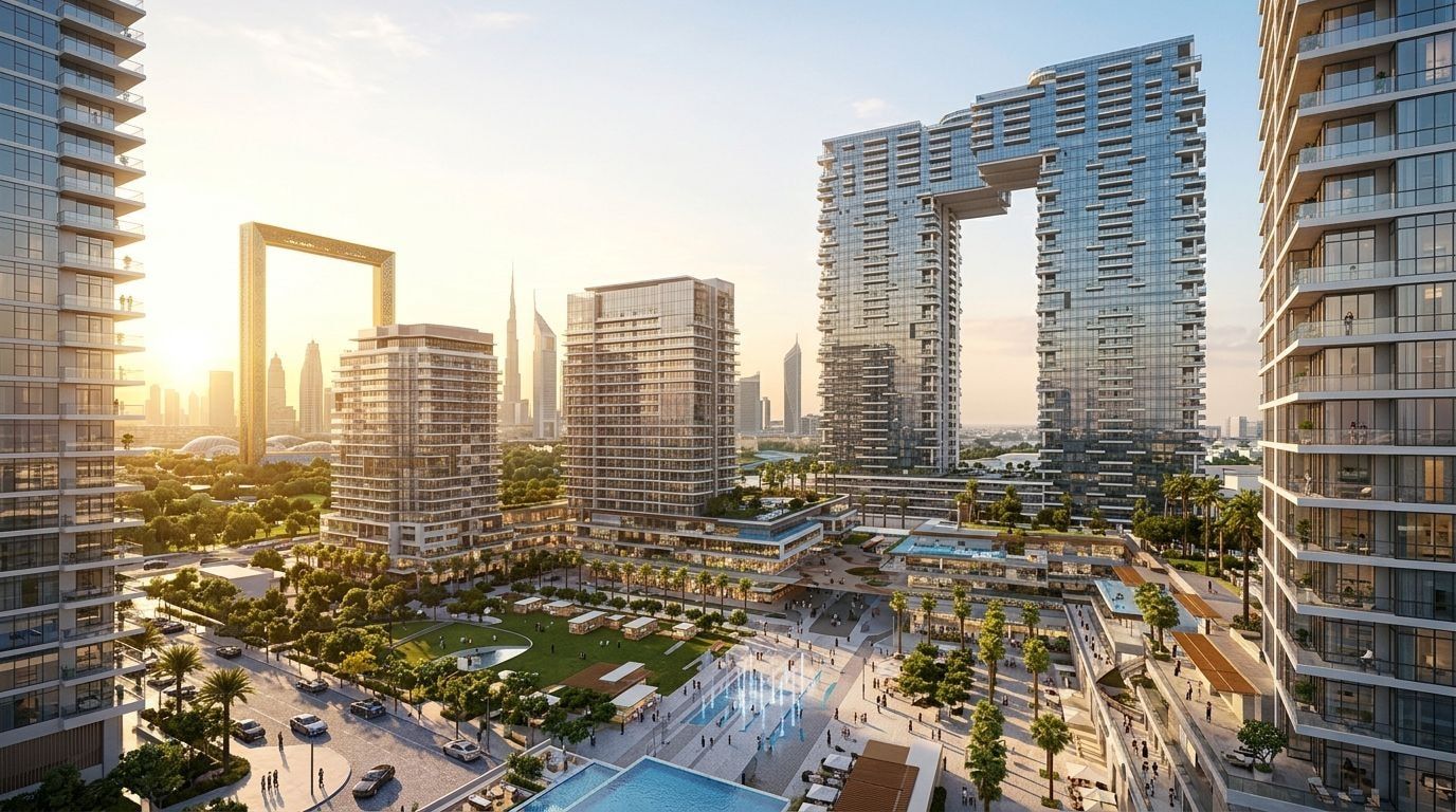wasl1: Apartamenty w dzielnicy Zabeel, Dubaj. Wizualizacja inwestycji dewelopera wasl Asset Management, oddanie 2028.