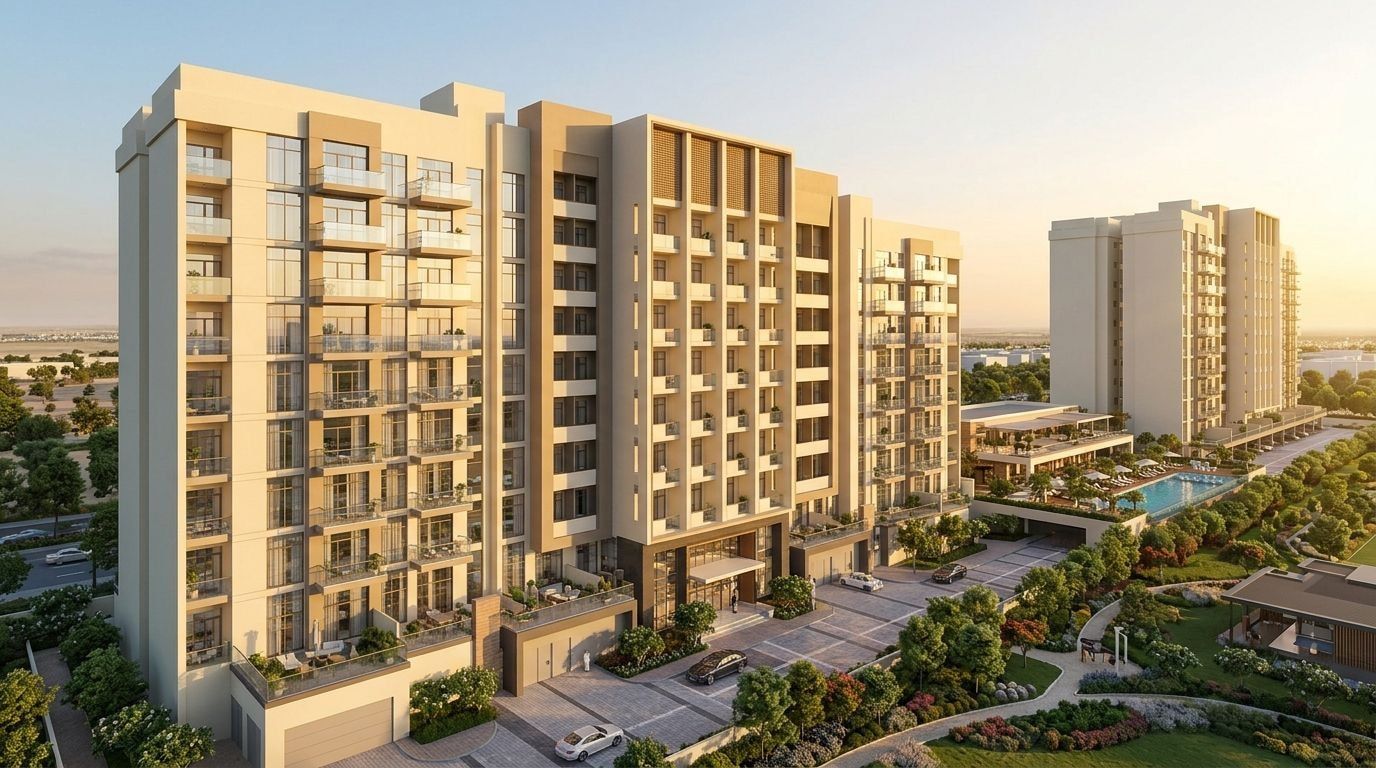 The Haven Residences: Apartamenty w dzielnicy Majan, Dubaj. Wizualizacja inwestycji dewelopera Meraki Developers, oddanie Gotowe.