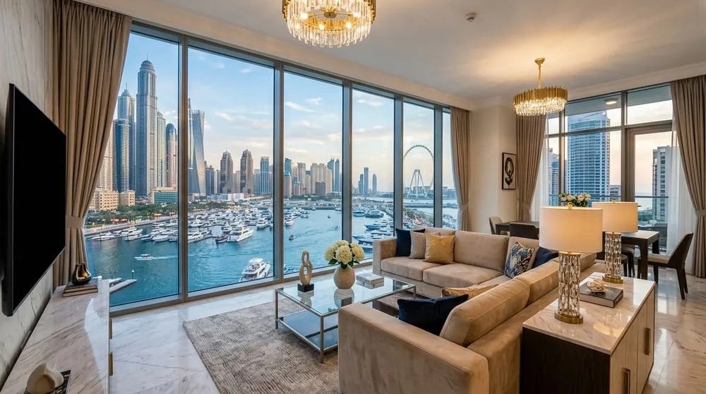 Najem krótkoterminowy (Holiday Homes) apartamentu w Dubaju.